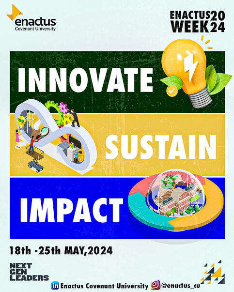 Enactus Week 2024 Publicity Poster