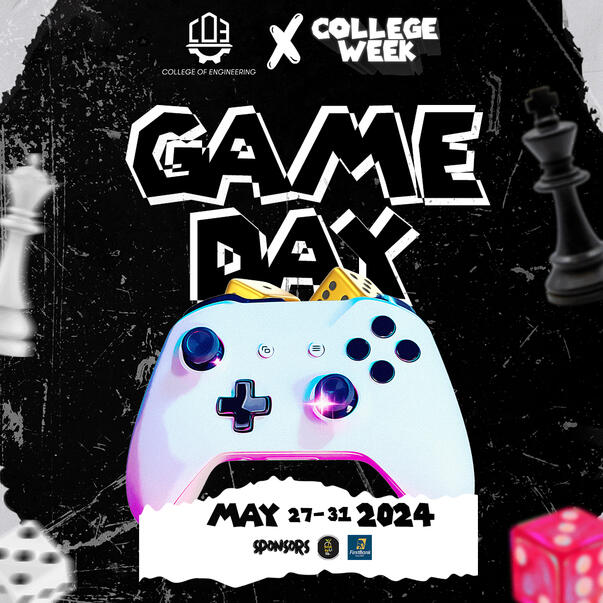 College Week Game Day Poster Design