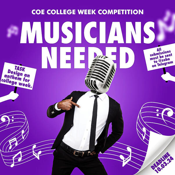College Week Call For Volunteers Design