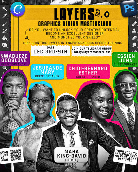 Layers Masterclass Main Poster Design