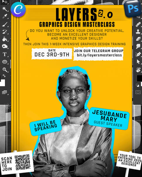 I Am Speaking Poster Design 4